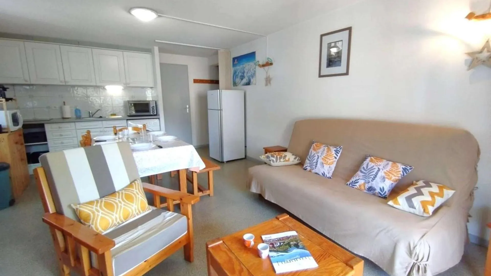 סן-לארי-סולאן Charmant T3 6 Pers, Terrasse Sud, Parking, Centre St Lary Soulan - Fr-1-457-357